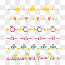 vector hand drawn cute cartoon element collection sticker