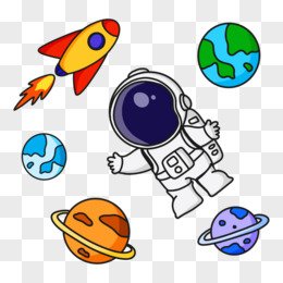 hand drawn cartoon collection element sticker