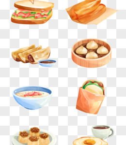 illustration sticker collection material