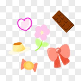hand drawn cute sticker sticker decor material