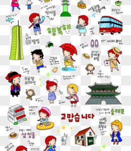 cute cartoon sticker