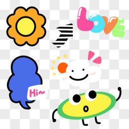 sticker png cutout decor element