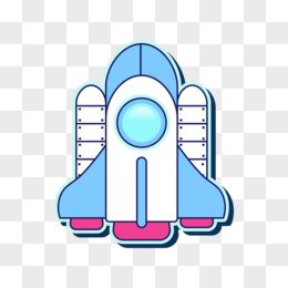 cartoon space sticker collection material
