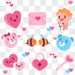 cute cartoon sticker