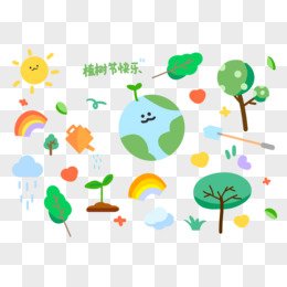 cartoon cute sticker png cutout element