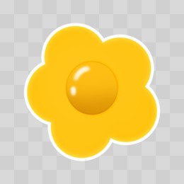 cartoon sticker decor material