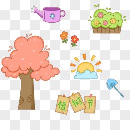 cartoon cute sticker png cutout decor element