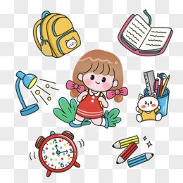 cartoon cute sticker element