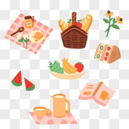 hand drawn cute sticker set element